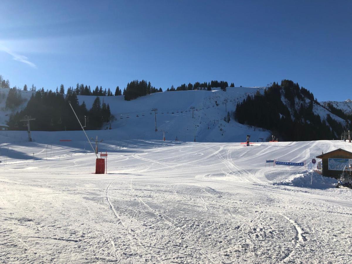 Studio 4 Personnes A 80M Des Pistes De Ski Saint-Jean-dʼAulps Buitenkant foto
